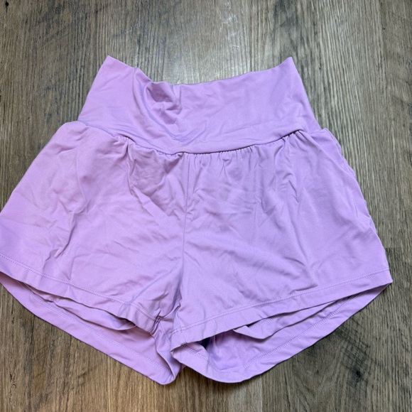 HALARA Pants - Halara Crossover High Waisted Flow Shorts – Lilac Purple Active Short Size Small